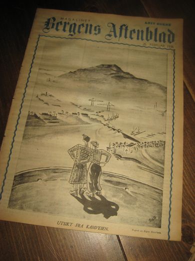1938, 26. februar, MAGASINET Bergens Arbeiderblad. 