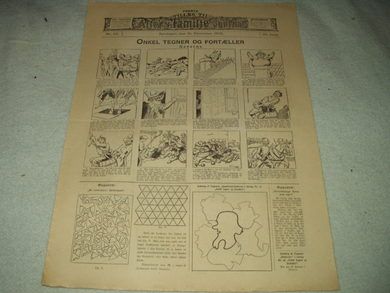 1905 nr 053 Første tillæg til Allers Familie Journal ONKEL TEGNER OG FORTELLER På baksida: Nilens Oprindelse