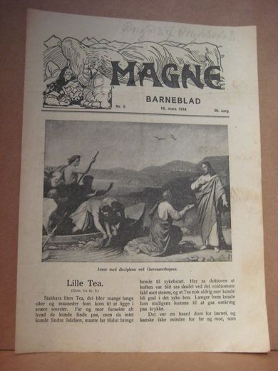 1918 nr 006 MAGNE BARNEBLAD