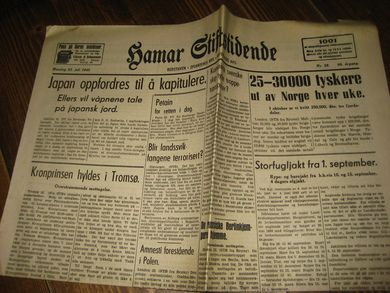 1945 nr 058 Hamar Stiftstidende