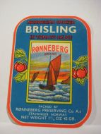 BRISLING IN TOMATO SAUCE, fra Rønneberg Preserving Co, Stavanger.