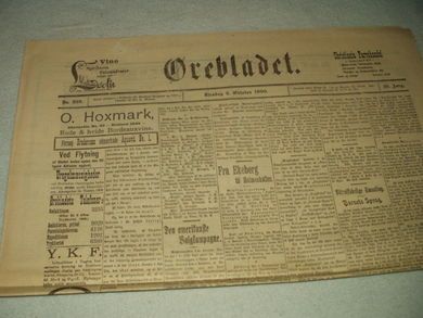 1900 nr 229 Ørebladet