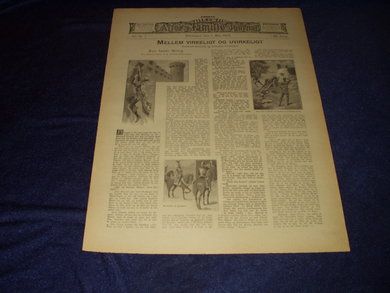 1904 nr 018 Tilæg til Allers Familie Journal MELLEM VIRKELIGT OG UVIRKELIGT Illustrerede fantastiske og romantiske Fortællinger