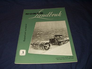 1958 nr 005 NORSK Landbruk