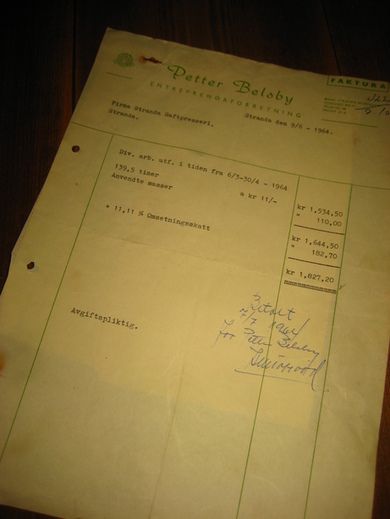 PETTER BELSBY STRANDA 1964