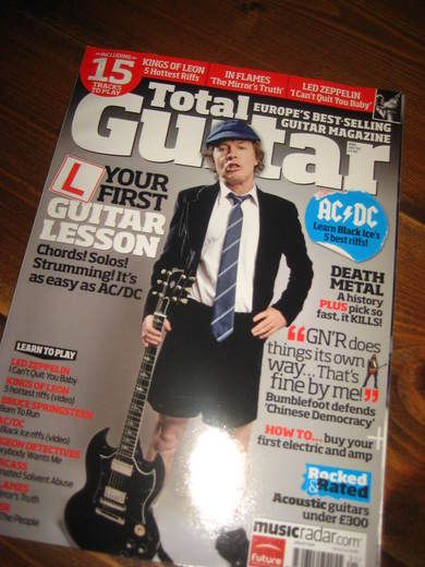 Total Guitar, 2009, issue 184.