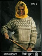 4350 S, JUMPER, fritidsgarn fra SANDNES Uldvarefabrik, Sandnes.