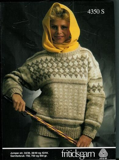 4350 S, JUMPER, fritidsgarn fra SANDNES Uldvarefabrik, Sandnes.