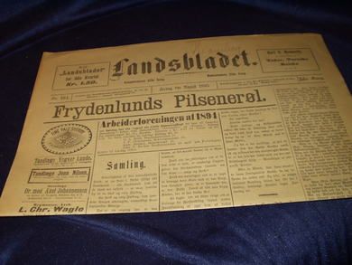 1895 nr 184 Landsbladet