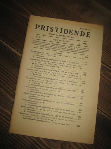 1951 nr 011 PRISTIDENDE