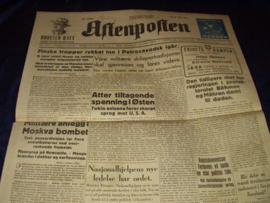 1941 nr 457 Morgen Aftenposten