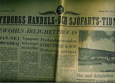 1951 nr 217 A GØTEBORG HANDELS- OCH SJØFARTS TIDNING
