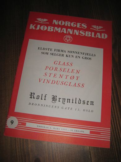 1956,nr 009, NORGES KJØPMANNSBLAD.