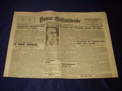 1943 nr 061 Hamar Stiftstidende