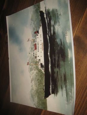 Bilde av SUNNFJORD Ca 35*26 cm stort Pent i glass og ramme