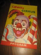 Program for LØVE'S CIRKUS, 1961, 12 sider. 
