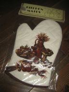 Til bruk på kjøkkenet uåpna hanske 80 tallet