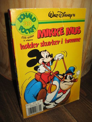 1997 nr 033 3 UTGAVE MIKKE MUS holder skurker i tømme
