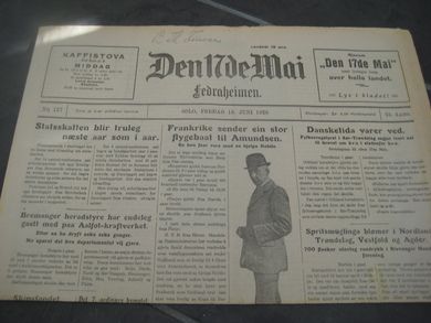 1928 nr 137 Den 17de Mai