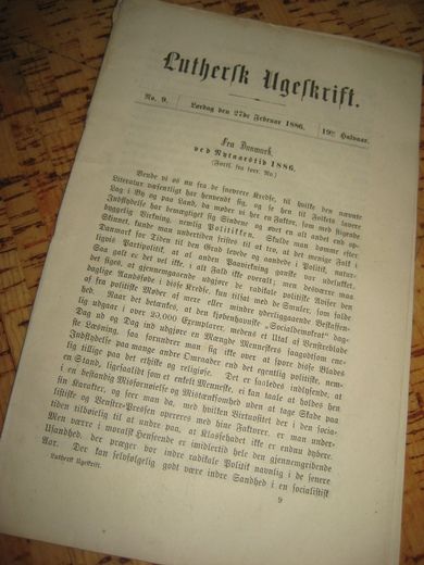 1886 nr 009 Luthersk Ugetidskrift