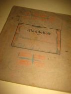 KLADDEBOK fra 40-50 tallet