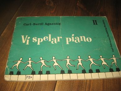 Agnestig: Vi spelar piano II. 1959.