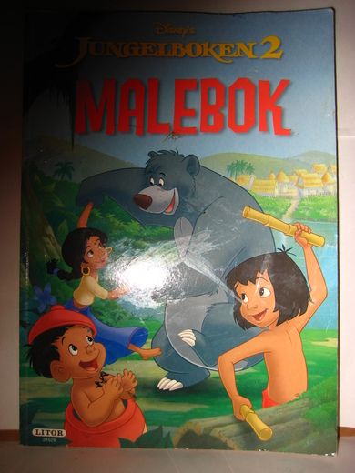 Disney's MALEBOK Jungelboken 2 LITOR 2003