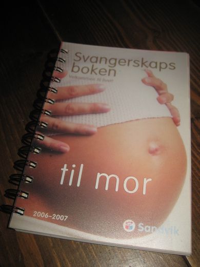 Svangerskapsboken til mor/ far.  2007.