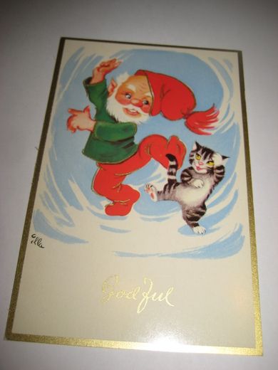 Pent, ubrukt postkort fra Eberh. B. Oppi, 7253/5.