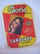 GLORIA fra Strømstad Canning.