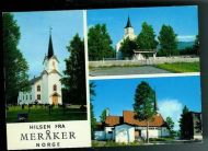 MERÅKER KIRKE, STORDALEN KAPELL, KÅPPERÅ KAPELL. 1976.