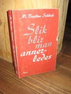 Schlink: Slik blir mam annerledes. 1973.