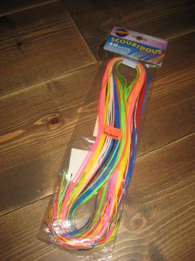 Ubrukt pakke, SCOUBIDOUS, 40 METER