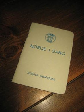 NORGE I SANG. 50 tallet