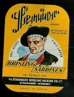 Senior BRISLING SARDINES. Gul.