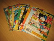 Pen lot med 10 Donald blader,  2003,nr 8-30-16, 2001, nr 39-37-35-30-23-44,2002nr 23.dette er lot nr 2
