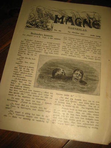 1910 nr 025 MAGNE BARNEBLAD