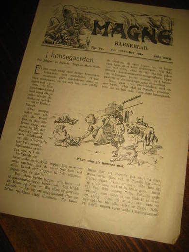1910 nr 027 MAGNE BARNEBLAD
