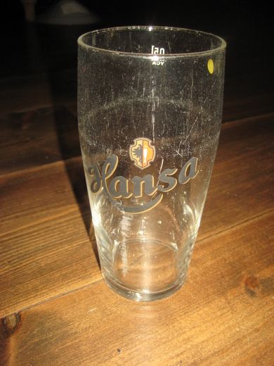 Hansa glass 0 5 liter 60-70 tallet