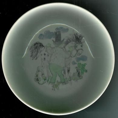 Barnetallerken med Egner motiv Stavangerflint