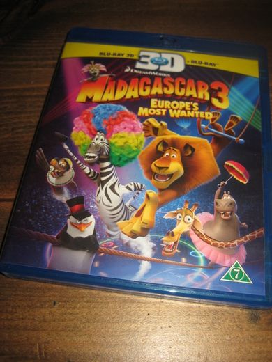 MADAGASCAR 3. Blue Ray, 