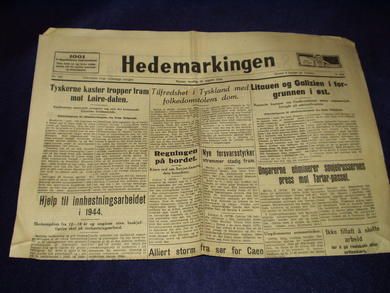 1944 nr 183 Hedemarkingen