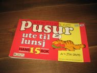 pusur ute til lunch. Hans 15 bok. 1978.