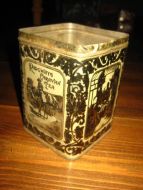 Boks uten lokk Ridgways Caravan Tea 60 tallet