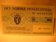 1984 Trekning 806 Nr 0454358