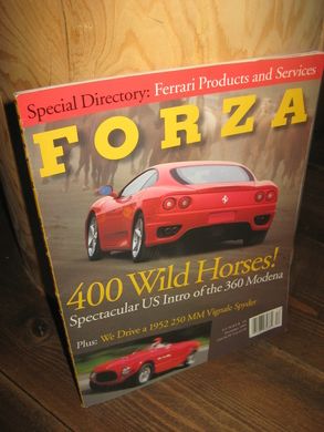 1999,nr 020, FORZA. Ferrari produkt.