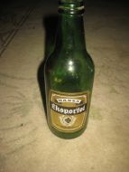 Flaske uten innhold, Eksportøl, fra Hansa Bryggeri, 60 tallet. 