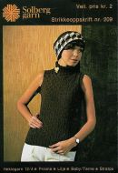 Sommergenser og lue fra Solberg garn Strikkeoppskrift nr 209