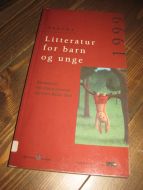 Litteratur for barn og unge ÅRBOK 1999