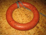 Ring brukt ved garnfiske i gamle dager ca 17 cm i diameter Pen til dekorasjon etc